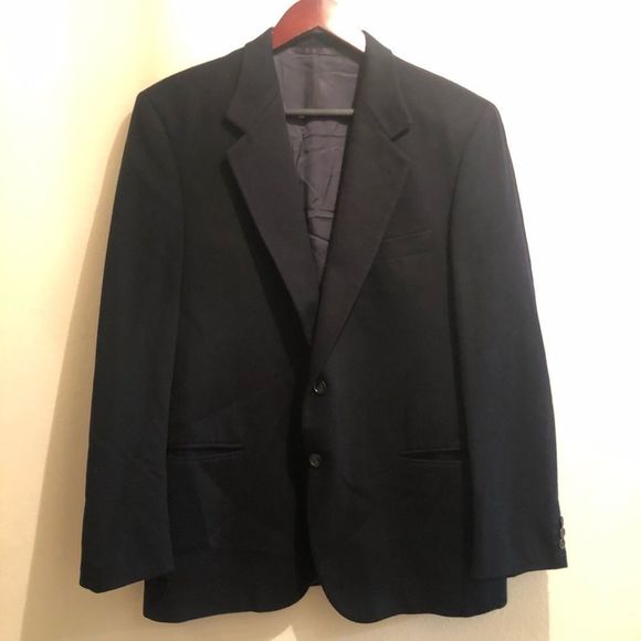 LORO PIANA Cashmere Lubiam Gentleman’s Quarter Blue Sportscoat Italian Blazer 54